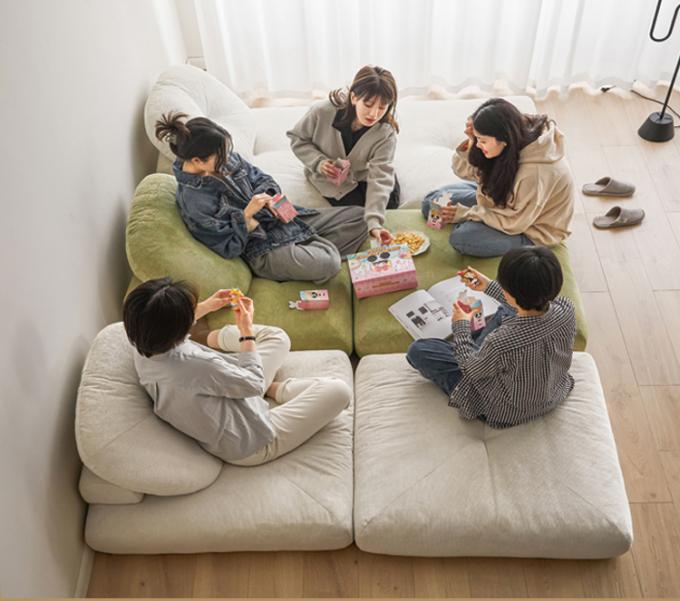 Leżak, kabriolet, kanapa, łóżko, tatami z aksamitem 12
