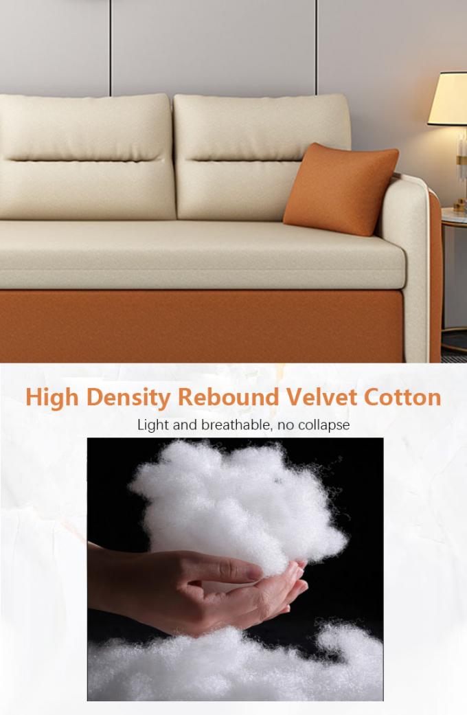Meble do salonu kabriolet sofa łóżko loveseat sleeper pokrywa tkaninowa 4