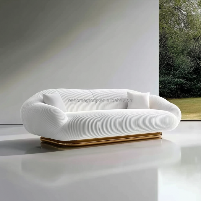 2 Kładki typu włoskie kanapy Meble domowe Nowoczesny design Luksusowe meble do salonu 2
