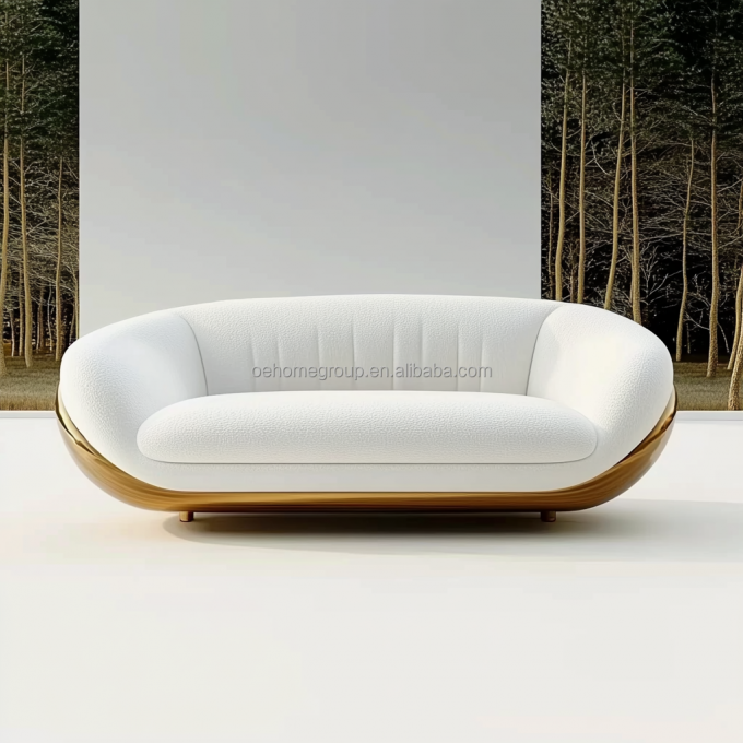 2 Kładki typu włoskie kanapy Meble domowe Nowoczesny design Luksusowe meble do salonu 4