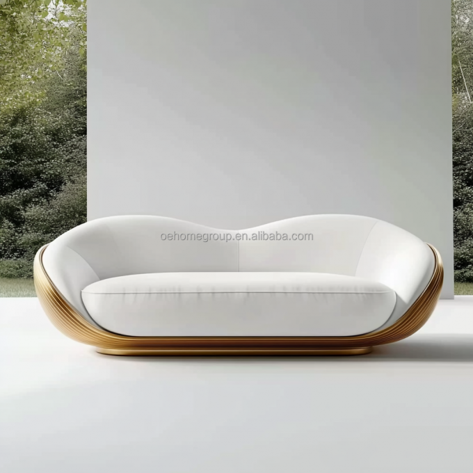 2 Kładki typu włoskie kanapy Meble domowe Nowoczesny design Luksusowe meble do salonu 5