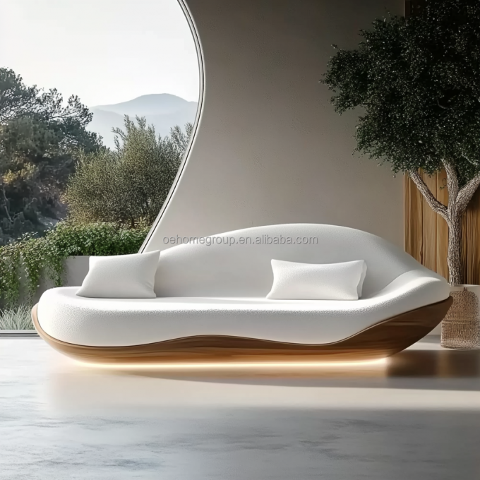 2 Kładki typu włoskie kanapy Meble domowe Nowoczesny design Luksusowe meble do salonu 6