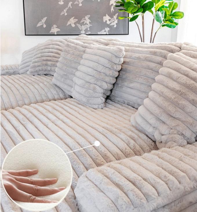 Nowoczesny zestaw wypoczynkowy z tkaniny sztruksowej, leżanka, sofa dwuosobowa, dostawa do drzwi, kino, funkcja spania, do współczesnego salonu 7