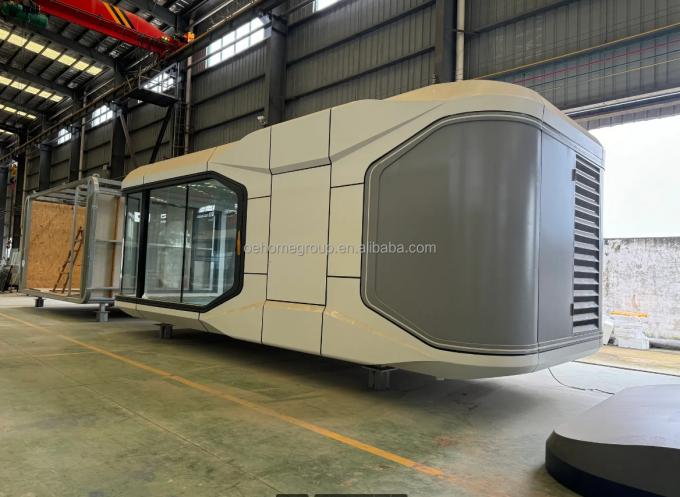 Modułowy 7 Luxury Prefab Steel Smart Tiny Space Capsule Dom Prefabrykowany Kapsuła Pokój Hotel Kapsuła Dom Na zewnątrz 19