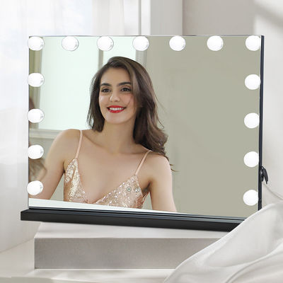 Światła osobistego urody LED Hollywood Vanity Światła odnawialne lusterko dotykowe