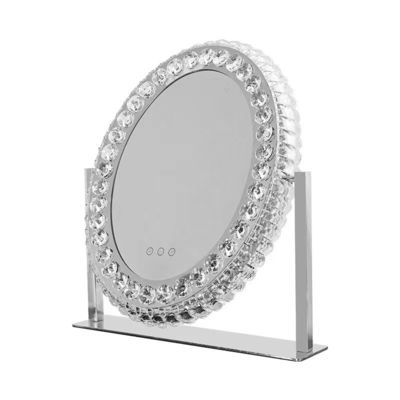 LED Light Up Makeup Mirror Crystal Vanity Mirror Hollywood styl