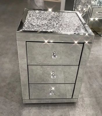 Specjalistyczne lusterkowe meble, szafki 2 3 szuflady, stolik przy łóżku