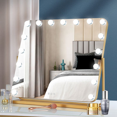 Regulowane Hollywood Mirror 80cm Touchscreen Led Makeup Vanity Mirror